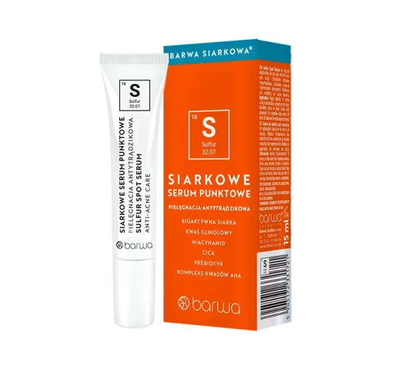 Barwa Siarkowa antytrądzikowe serum siarkowe 15ml