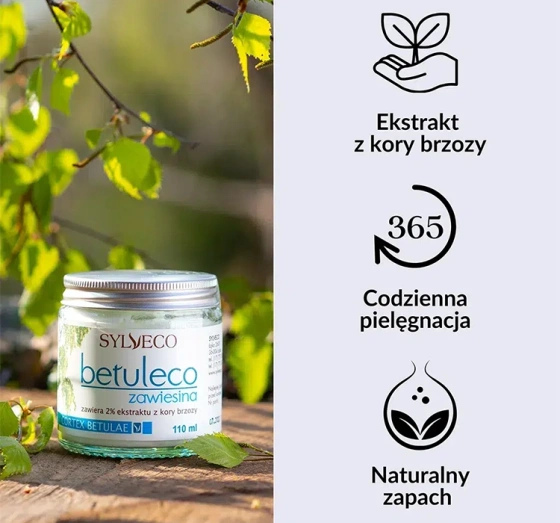 Sylveco Betuleco zawiesina z korą brzozy 110ml