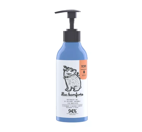 Yope Wood Moc Komfortu naturalny żel do higieny intymnej dla mężczyzn 300ml