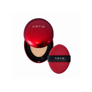 TIRTIR Mask Fit Red Cushion SPF40 PA++ długotrwały mini podkład do twarzy w kompakcie 21N Ivory 4,5 g