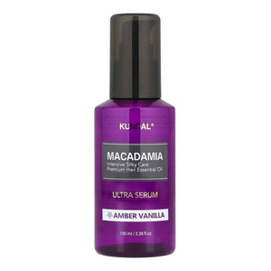 Kundal Macadamia Ultra Hair Serum regenerujące serum w olejku do włosów zniszczonych Amber Vanilla 100 ml
