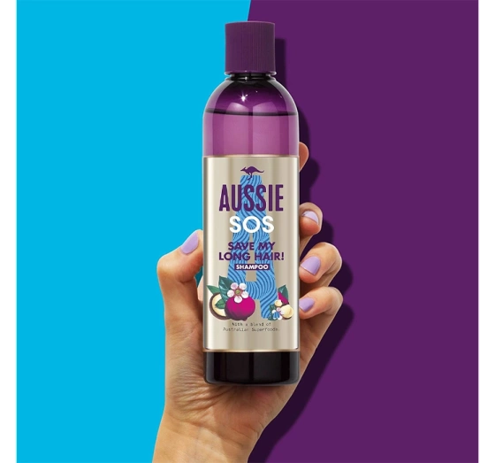 Aussie SOS Save My Long Hair szampon do włosów długich i zniszczonych 290 ml