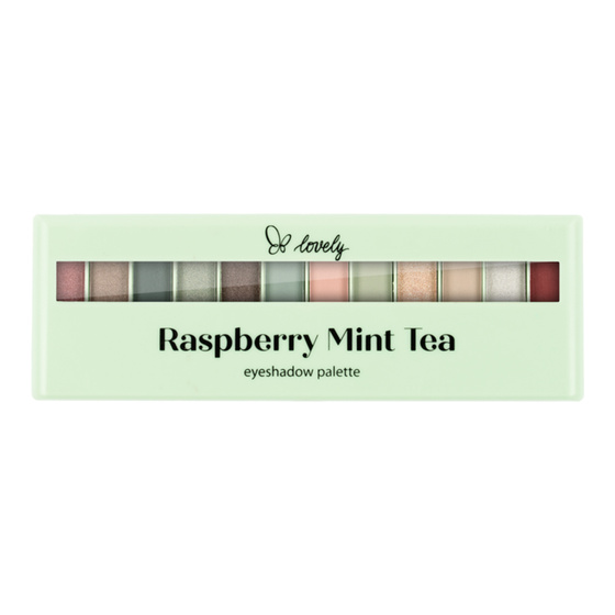 Lovely Raspberry Mint Tea paleta cieni do powiek 12 g