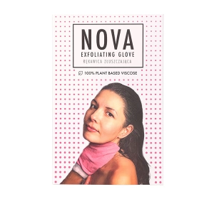 Sister Young Nova złuszczająca rękawica do peelingu ciała Pink