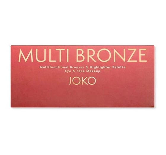 Joko Multi Bronze wielofunkcyjna paleta bronzerów i rozświetlaczy do oczu i twarzy 14 g