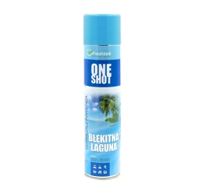 Freshtek One Shot odświeżacz powietrza Błękitna Laguna 600 ml