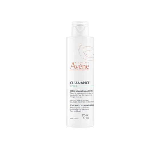 Avene Cleanance Hydra łagodzący krem oczyszczający 200ml