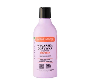 Bioelixire Istota Natury wegańska odżywka proteinowa do włosów 400 ml