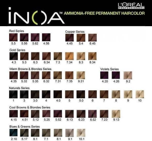 LOREAL PROFESSIONNEL iNOA FARBA DO WŁOSÓW BEZ AMONIAKU 3 60G