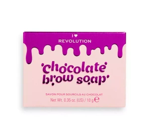 I Heart Revolution Chocolate Brow Soap przezroczyste mydło do brwi ze szczoteczką 10g