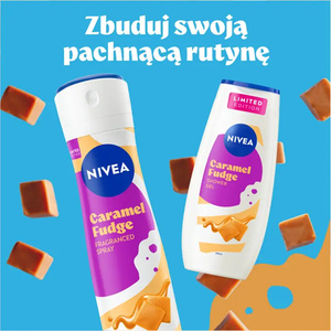 NIVEA Caramel Fudge zestaw perfumowany antyperspirant w sprayu 150 ml + żel pod prysznic 250 ml