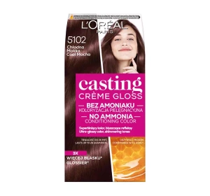 LOREAL CASTING CREME GLOSS FARBA DO WŁOSÓW 5102 CHŁODNA MOKKA