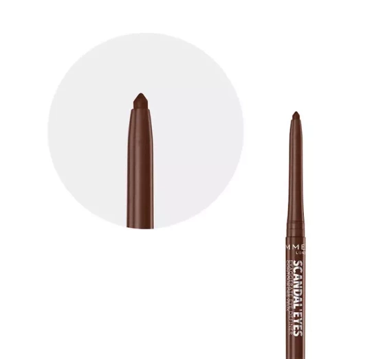 RIMMEL SCANDAL'EYES EXAGGERATE AUTOMATYCZNA KREDKA DO OCZU 002 CHOCOLATE BROWN 0,35G