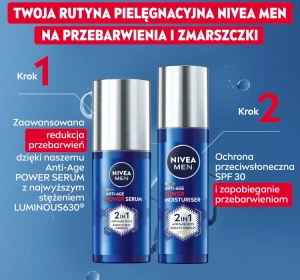 NIVEA MEN Anti-Age Power nawilżający krem do twarzy dla mężczyzn 50ml