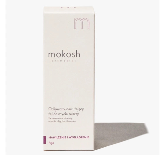 Mokosh odżywczo nawilżający żel do mycia twarzy Figa 90ml