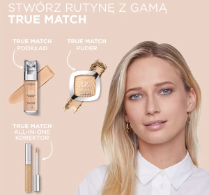 LOREAL TRUE MATCH PODKŁAD DOPASOWUJĄCY SIĘ DO KOLORU SKÓRY 5N 30ML