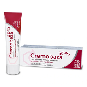 Cremobaza 50% krem z mocznikiem o właściwościach złuszczających eliminujący zrogowacenia 30 g