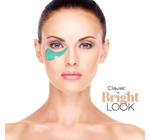 Clavier Bright Look hydrożelowe płatki pod oczy Hyaluronic Acid 60 sztuk