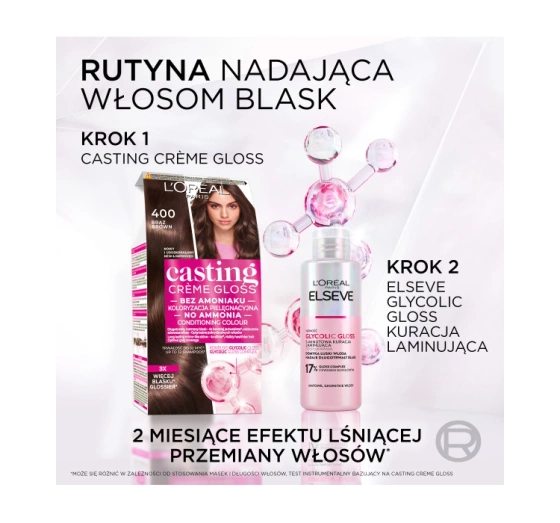 L'Oréal Paris Casting Créme Gloss farba do włosów 734 Bursztynowy Miód