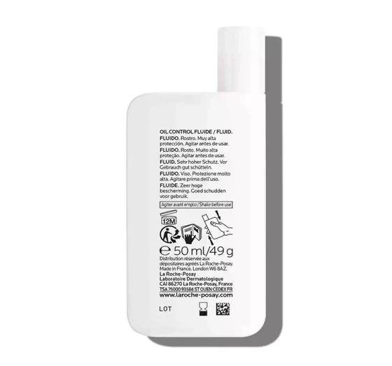 La Roche-Posay Anthelios Oil Control fluid ochronny do twarzy SPF50+ 50 ml