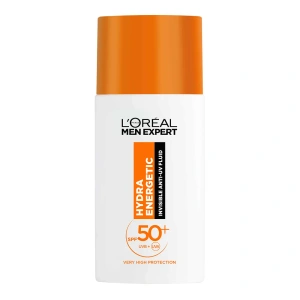 L’Oréal Paris Men Expert Hydra Energetic ultralekki nawilżający krem na dzień z filtrem SPF50+ 50 ml