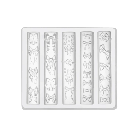 Clavier 3D Nail Art Forms silikonowe formy do ozdób 10