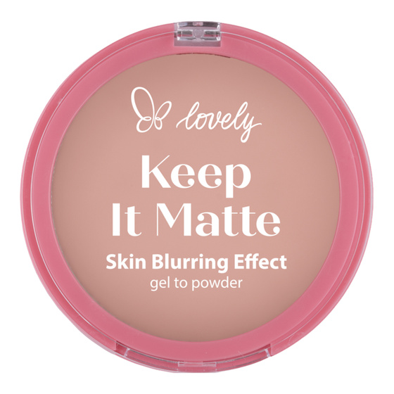 Lovely Keep It Matte Skin Blurring Effect transparentny puder matujący w formie żelu 6 g