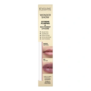 Eveline Cosmetics Wonder Show błyszczyk powiększający usta 05 Vibrant Red 6,8 ml