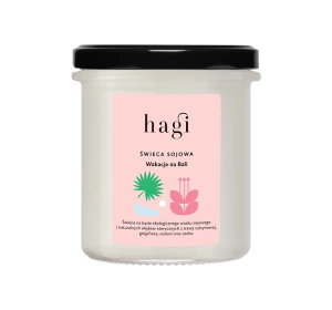 Hagi Wakacje na Bali sojowa świeca zapachowa 215 ml