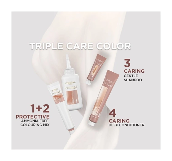 L'Oréal Paris Excellence Créme Universal Nudes trwała farba do włosów bez amoniaku 9 U