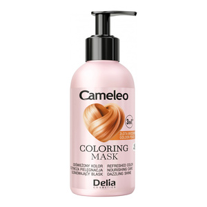 Delia Cameleo koloryzująca maska do włosów 3w1 Złota Brzoskwinia 120 ml