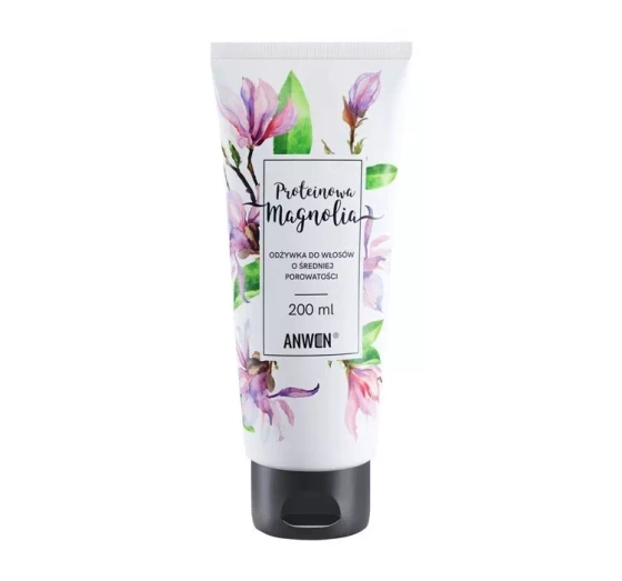 Anwen Proteinowa Magnolia odżywka do włosów o średniej porowatości 200ml
