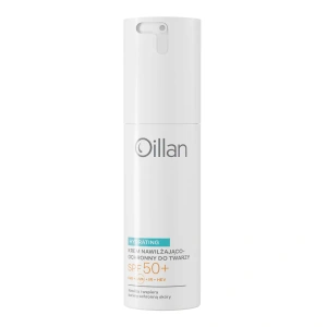 Oillan Hydrating krem nawilżający do twarzy dla skóry suchej i wrażliwej SPF50+ 50 ml