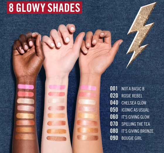 Rimmel Multi-Tasker Turbocharged Glow rozświetlacz w płynie 006 It's Giving Glow 10 ml
