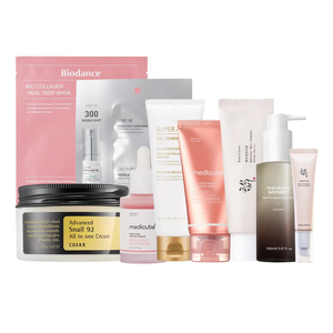 eZebra K-Beauty Set Rytuał Przeciwstarzeniowy Forever Young zestaw koreańskich kosmetyków przeciwstarzeniowych