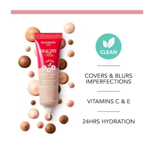 Bourjois Healthy Mix Clean nawilżający krem tonujący 002 Light 30ml