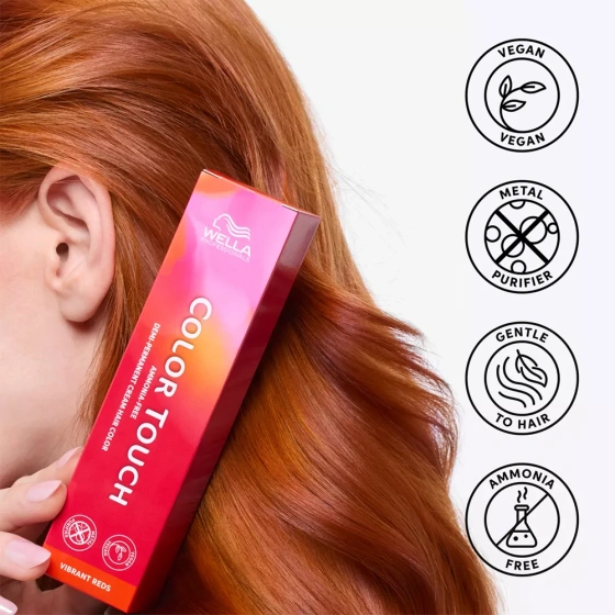 WELLA PROFESSIONALS COLOR TOUCH VIBRANT REDS KREM TONUJĄCY BEZ AMONIAKU 66/45 60ML
