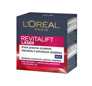 LOREAL REVITALIFT LASER X3 ANTI AGE KREM 40+ NA NOC 50ML