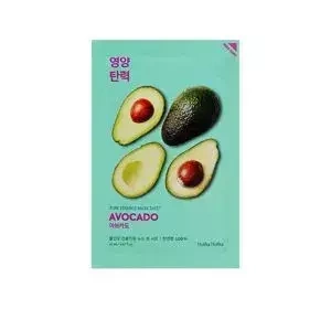 Holika Holika Pure Essence Mask Sheet Avocado nawilżająca maska do twarzy 20 ml