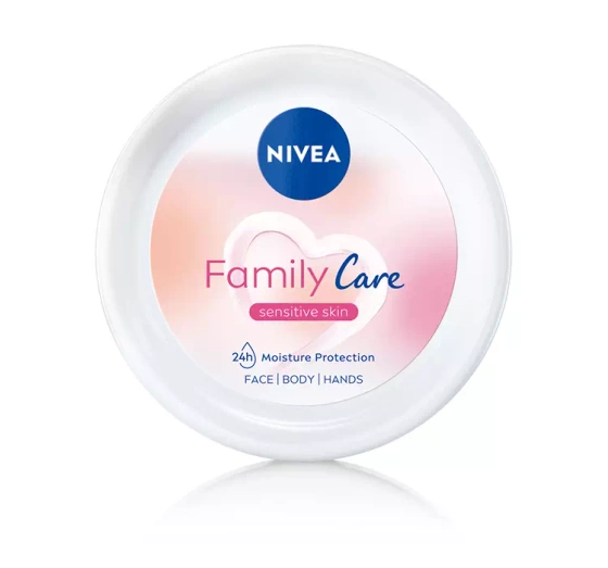 NIVEA Family Care lekki nawilżający krem do ciała, twarzy i dłoni 450ml