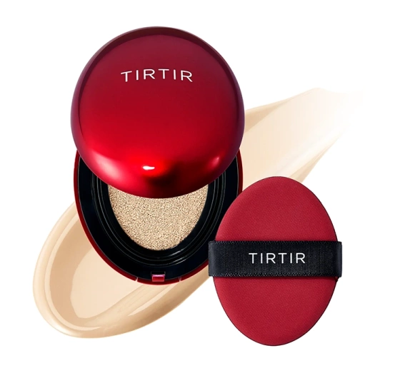 TIRTIR Mask Fit Red Cushion SPF 40 PA++ długotrwały podkład do twarzy w kompakcie 23N Sand 18g