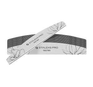 Staleks Pro Expert 40 mineralny pilnik do paznokci półksiężyc 150/180 25 sztuk