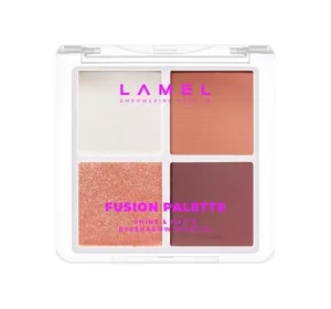 Lamel Fusion paletka cieni do powiek 401 Kwarc 7g