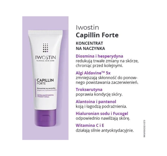 Iwostin Capillin Forte koncentrat na naczynka 75ml
