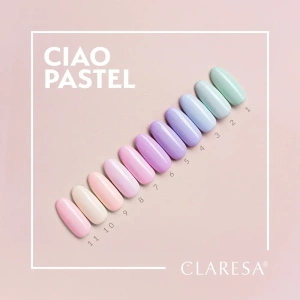 Claresa hybrydowy lakier do paznokci Ciao Pastel 7 5 g