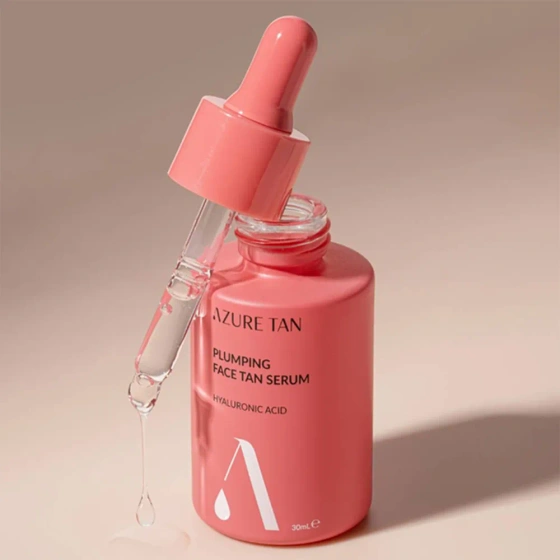 Azure Tan Plumping Face Tan Serum nawilżające samoopalające serum do twarzy 30 ml