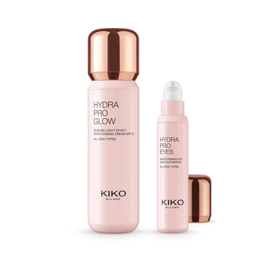 KIKO Milano Hydra Pro Skincare Set zestaw kosmetyków do pielęgnacji twarzy krem 50 ml + serum 15 ml