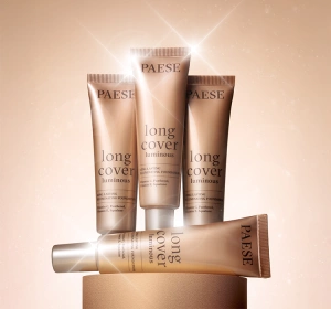 Paese Long Cover Luminous satynowo-rozświetlający podkład do twarzy 01 Light Beige 30 ml