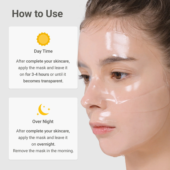 Sungboon Editor Deep Collagen Hyalu-B5 Hydrating Mask nawilżająca maska hydrożelowa do twarzy 37 g