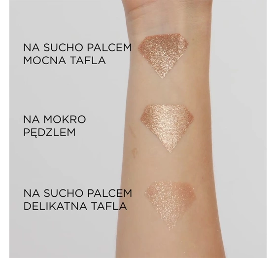 Eveline Choco Glamour błyszczący cień-toper do powiek 01 Moon Sparkle 3,5g